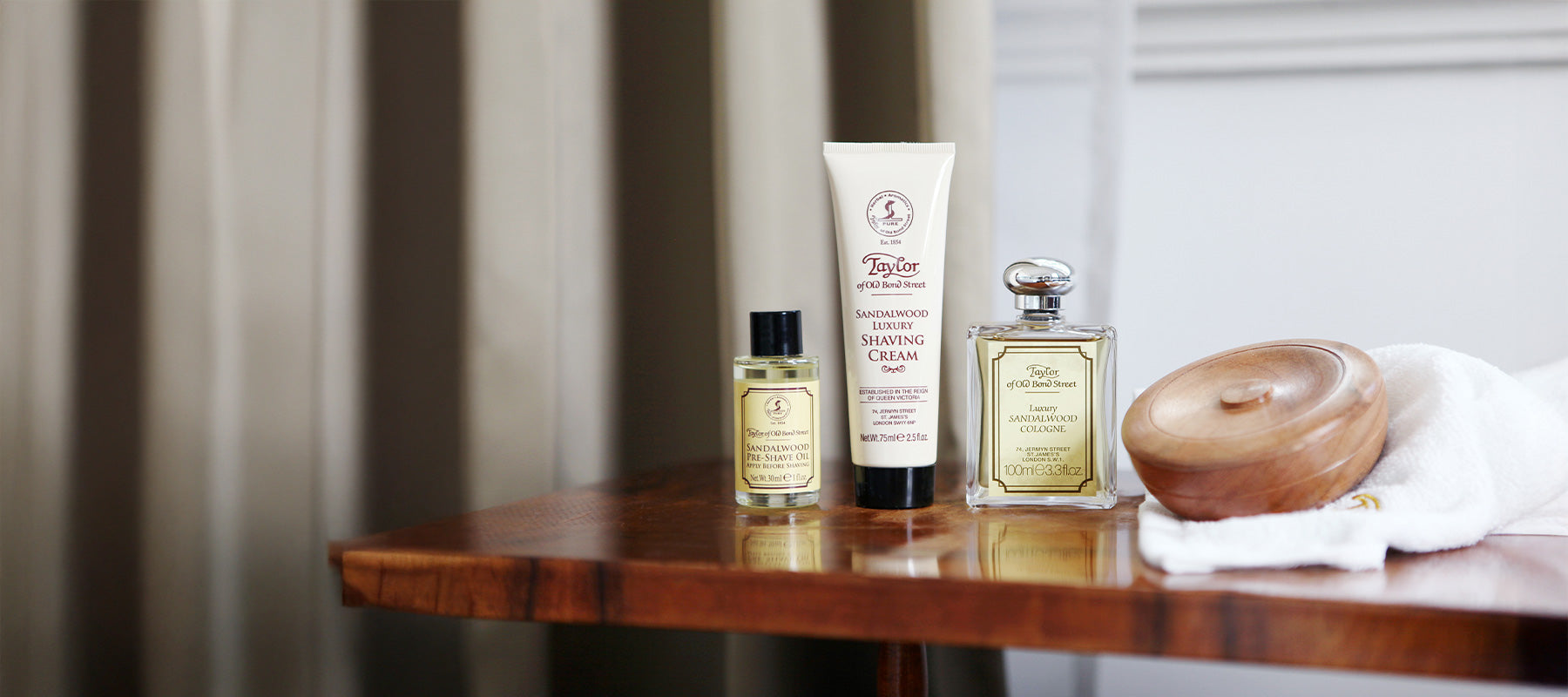 Taylor of Old Bond Street Sandalwood Collection