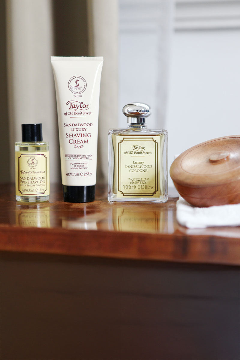 Taylor of Old Bond Street Sandalwood Collection
