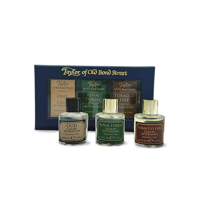 Taylor of Old Bond Street Mixed Aftershave Lotion Gift Set (3 x 10ml)