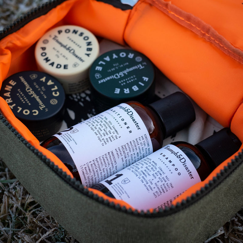 Triumph & Disaster Road Less Travelled - Dopp & Haircare Travel Kit